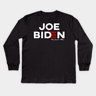 Joe Biden Touched me Kids Long Sleeve T-Shirt